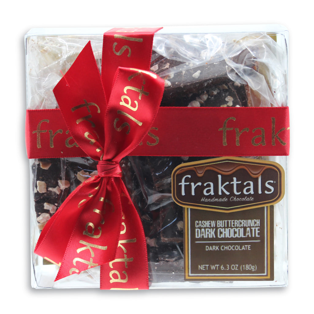 Small Clear Box 70% Dark Belgian Chocolate 180g – fraktals