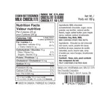 Small Clear Box Belgian Milk Chocolate 180g