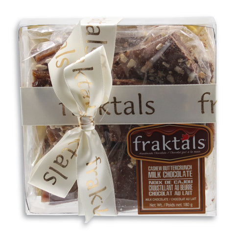Small Clear Box Belgian Milk Chocolate 180g