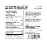 Medium Belgian Milk Chocolate Bag  200g